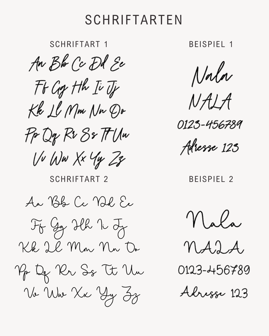 Individuell gravierte Hundemarke aus Edelstahl - Blumen