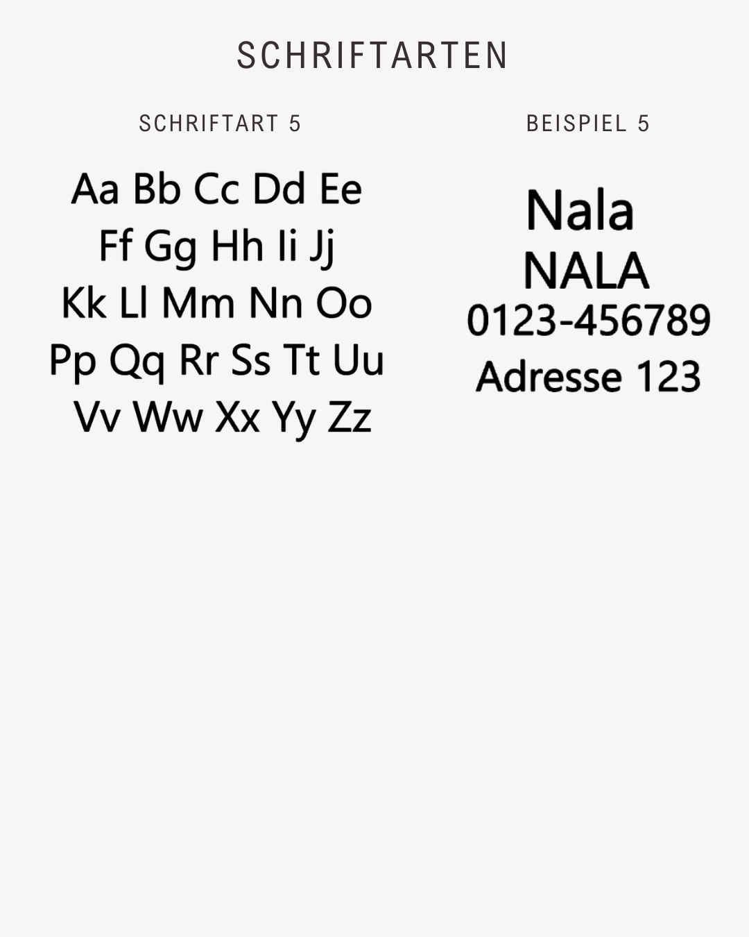 Individuell gravierte Hundemarke aus Edelstahl - Sterne